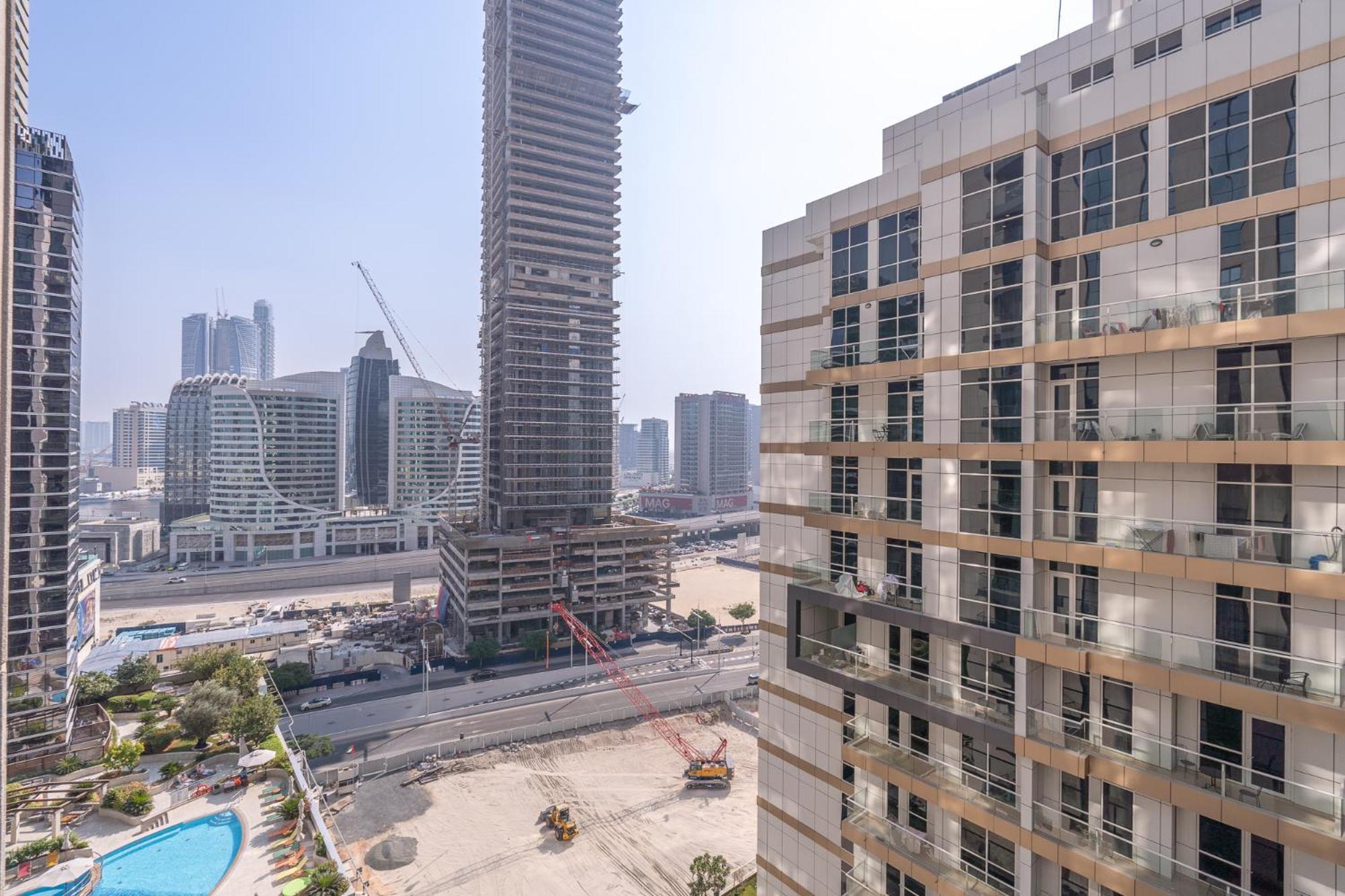 Heaven Crest Vacation Homes Downtown - Studio And 1 Bedroom Suites 2 Minute Walk To Dubai Mall And Burj Khalifa Exterior foto