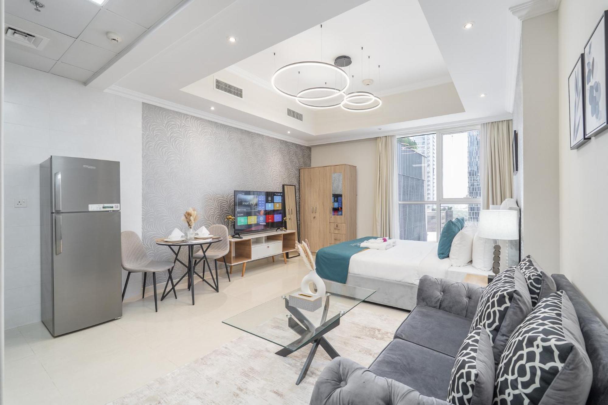Heaven Crest Vacation Homes Downtown - Studio And 1 Bedroom Suites 2 Minute Walk To Dubai Mall And Burj Khalifa Exterior foto